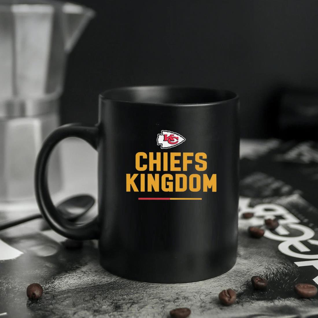 Nfl Kansas City Chiefs Team Slogan Chiefs Kingdom Mug, hoodie, sweater,  long sleeve and tank top