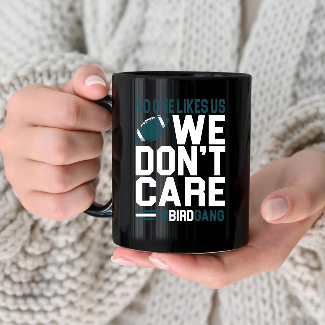 No One Like Us We Don't Care Football Bird Gang Vintage Philadelphia Eagles  Mug, hoodie, sweater, long sleeve and tank top