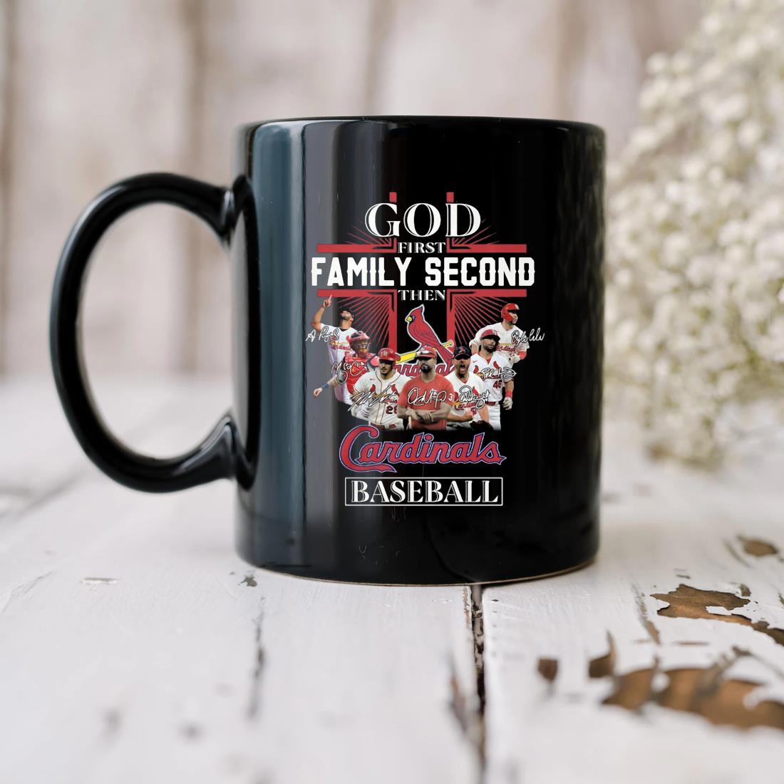 God Family Second Cardinals Baseball Shirt, hoodie, sweater, long sleeve  and tank top