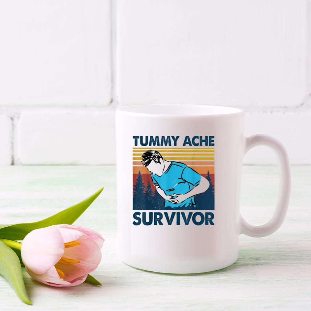 Tummy Ache Survivor Classic Vintage Mug dong