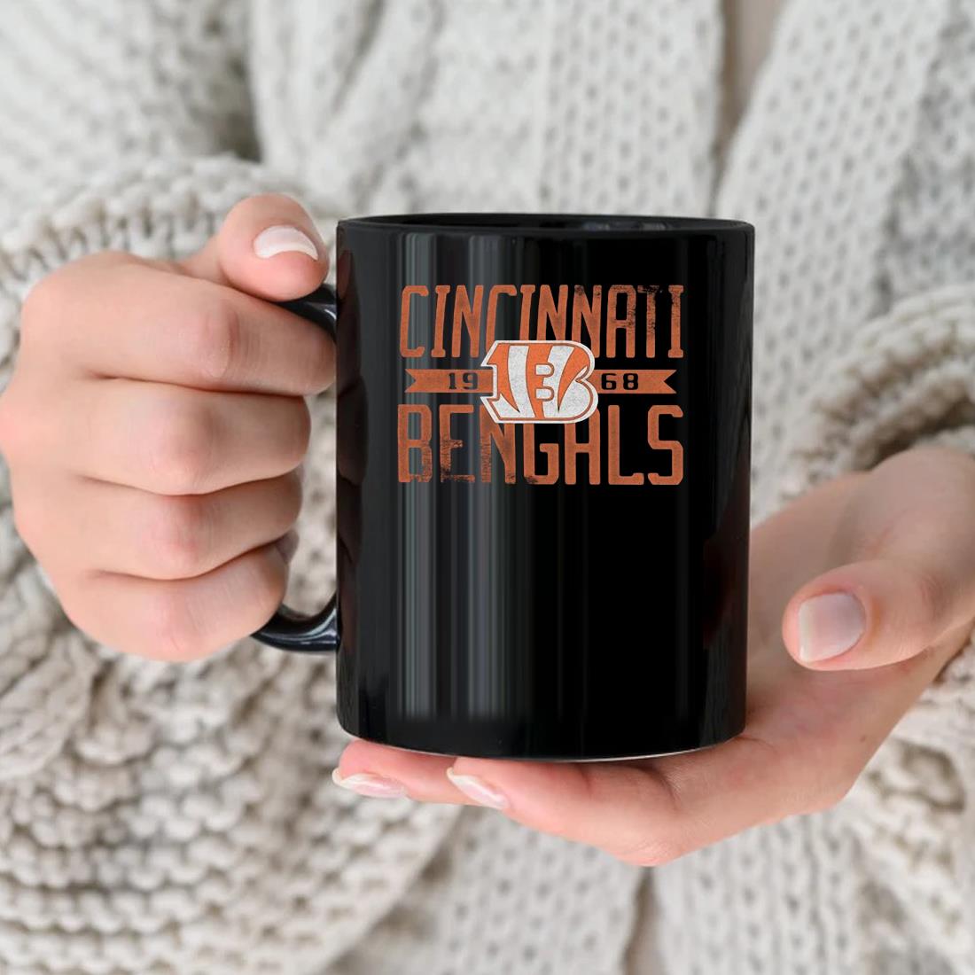 Cincinnati Bengals '47 Brand Wide Out Franklin Mug