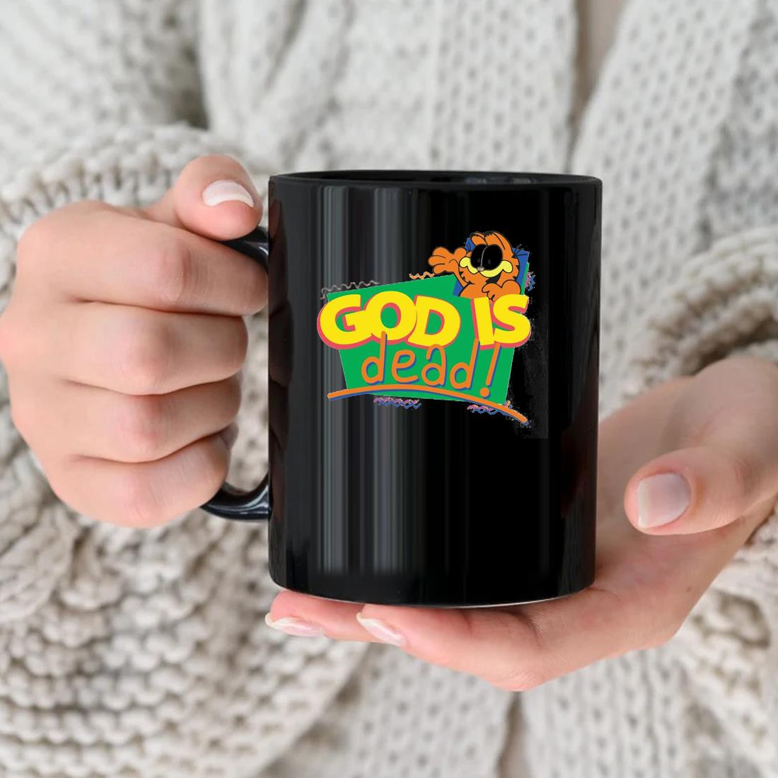 Garfield God Is Dead 2022 Mug
