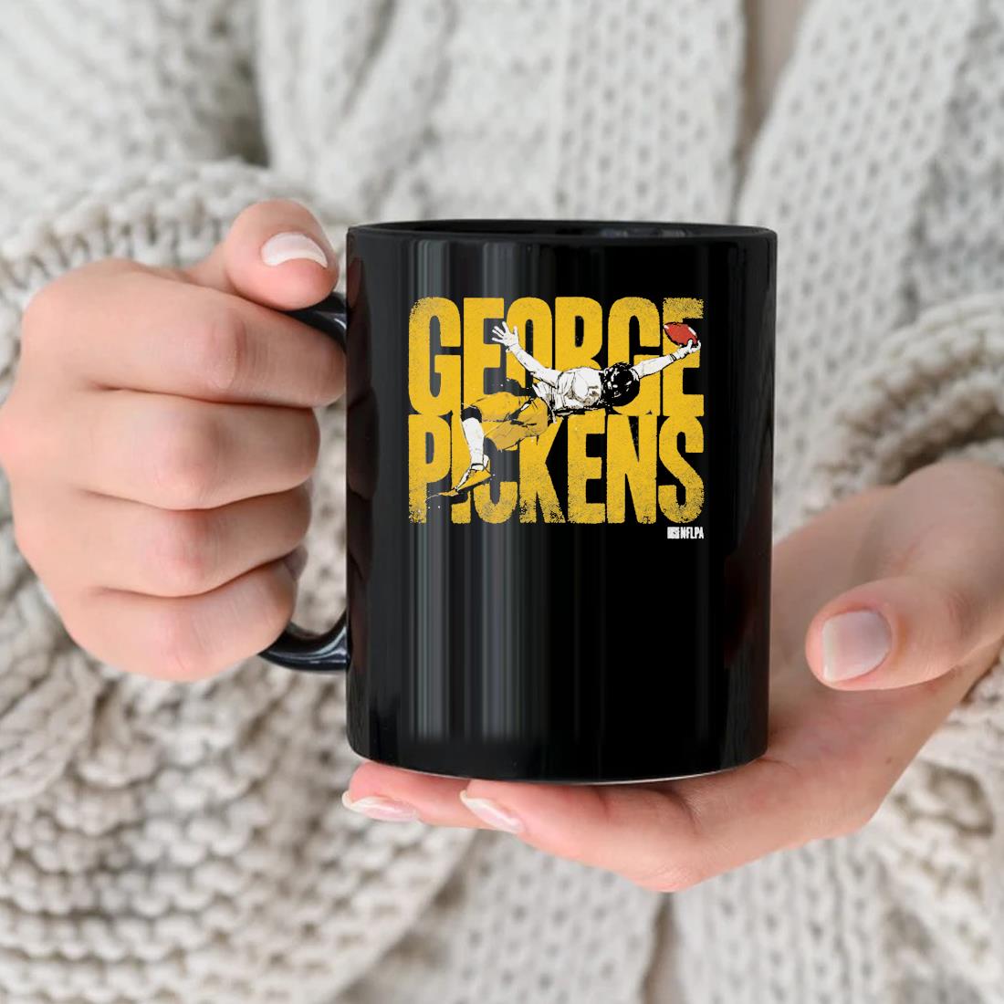 George Pickens Pittsburgh Steelers One Hand Catch Mug