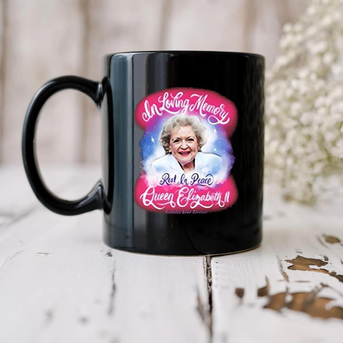 In Loving Memory Rest In Peace Queen Elizabeth Ii Mug biu