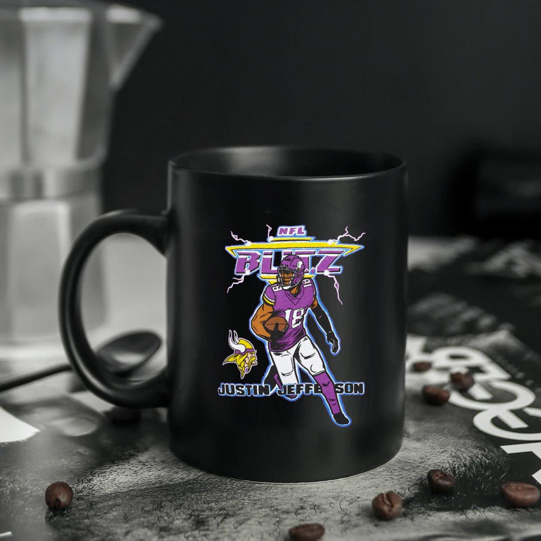 Official Justin Jefferson Minnesota Vikings Tailgating Gear, Justin  Jefferson Vikings Banners, Vikings Mugs, Coolers