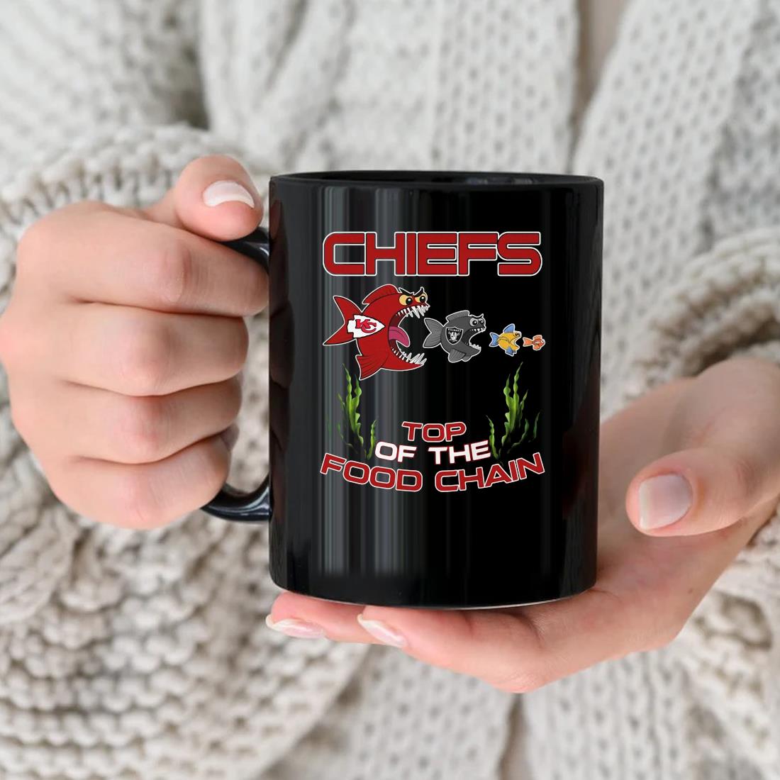 Kansas City Chiefs Top Of The Food Chain Mug