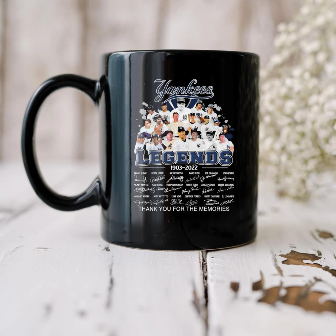 Yankees Legends 1903 2022 thank you for the memories shirt