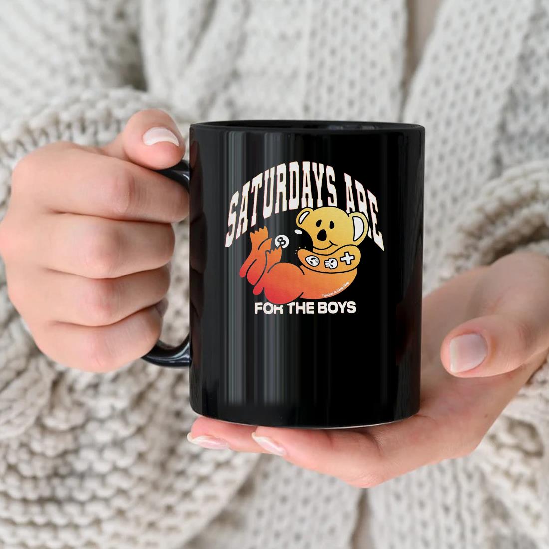 Saturdays Are For The Boys Koalified Dropout Off Mug
