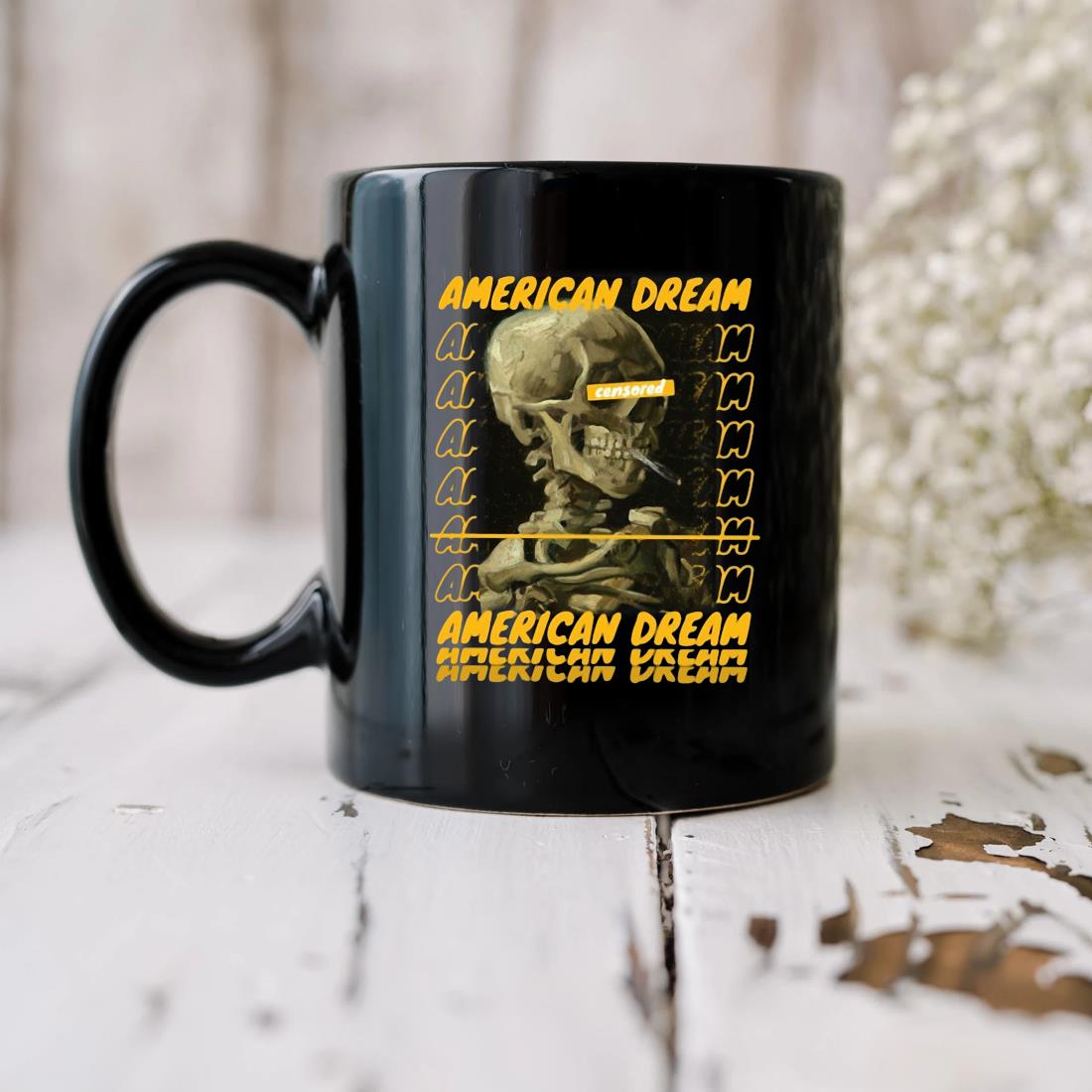 Skeleton American Dream Mug biu