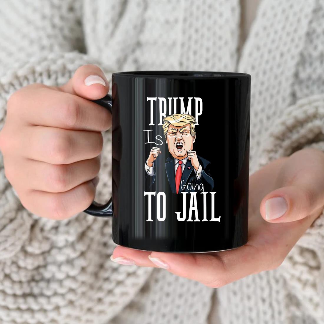 Trump Is Going To Jail Retro Trump 20-24 Years In Prison Mug
