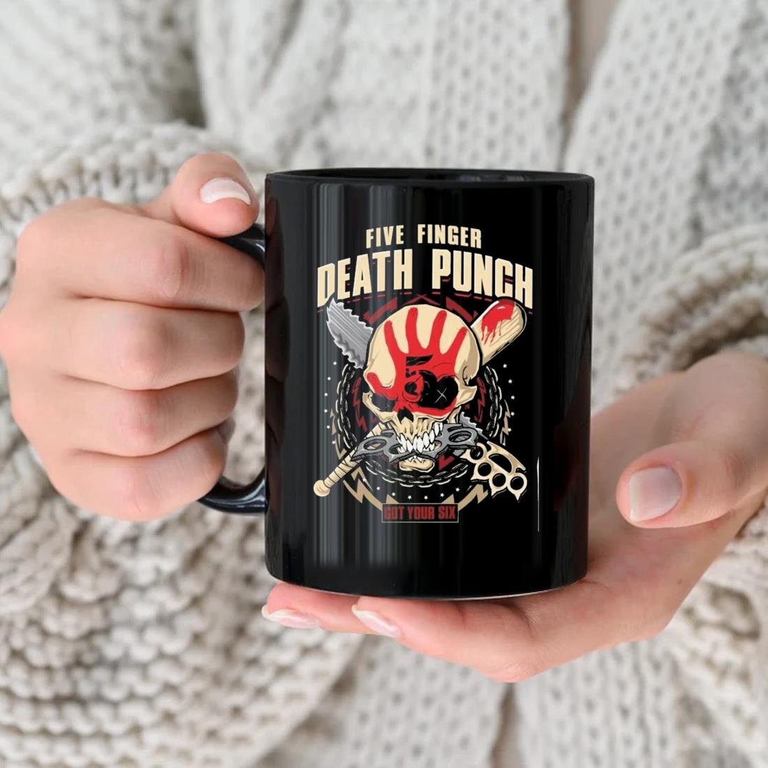 Urban Classics Urban Classics Five Finger Death Punch Zombie Kill Mug