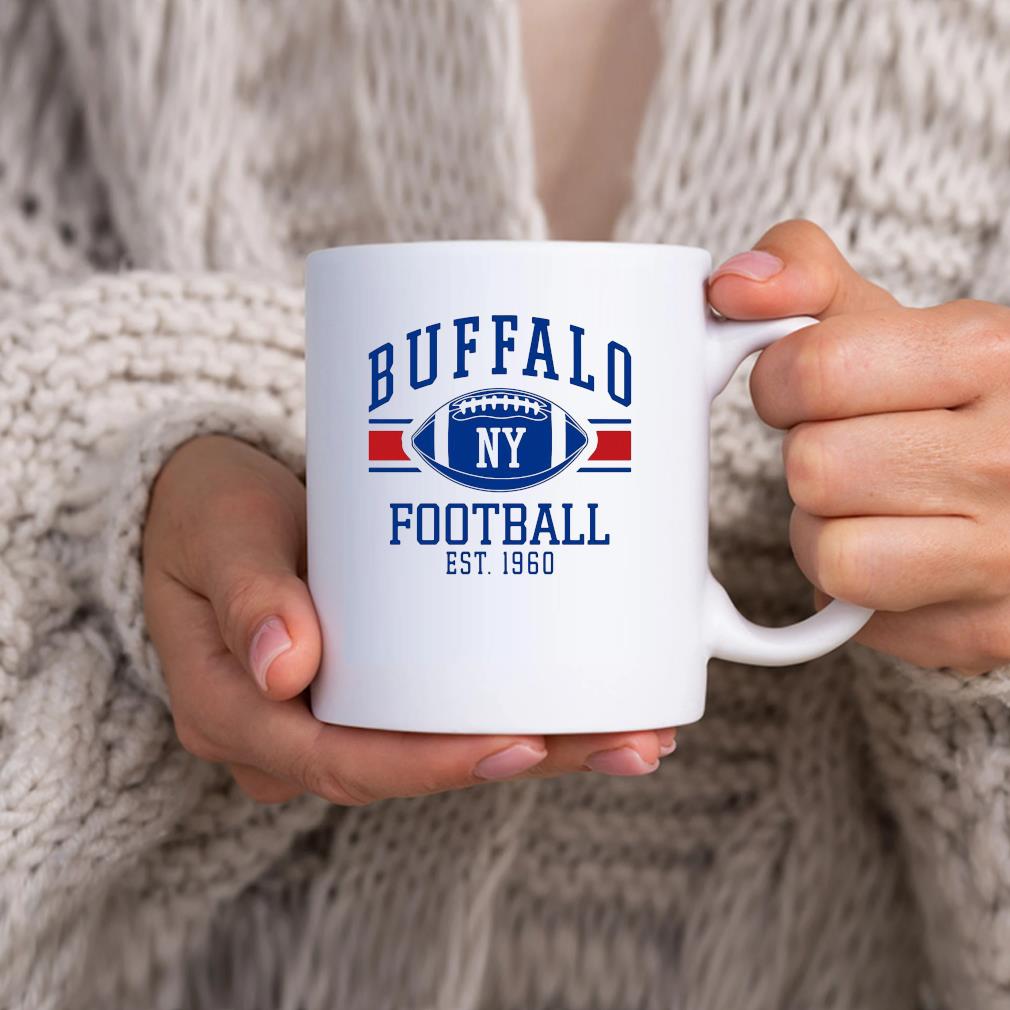 Vintage Buffalo New York Football Ny Buffalo Bills Mafia Sports Est 1960 Mug