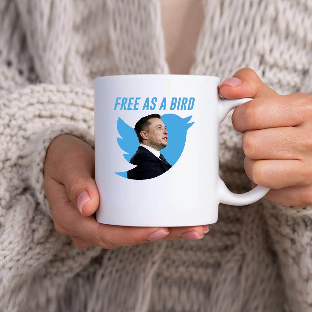 Free As A Bird Elon Musk Twitter Takeover Mug