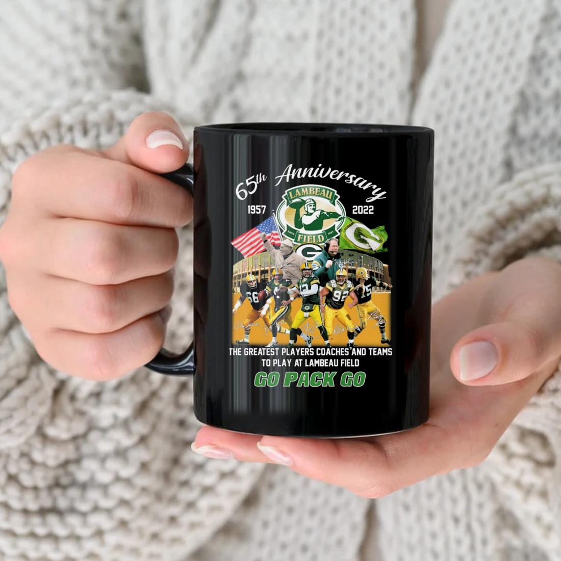 LAMBEAU FIELD GREENBAY PACKERS MUG