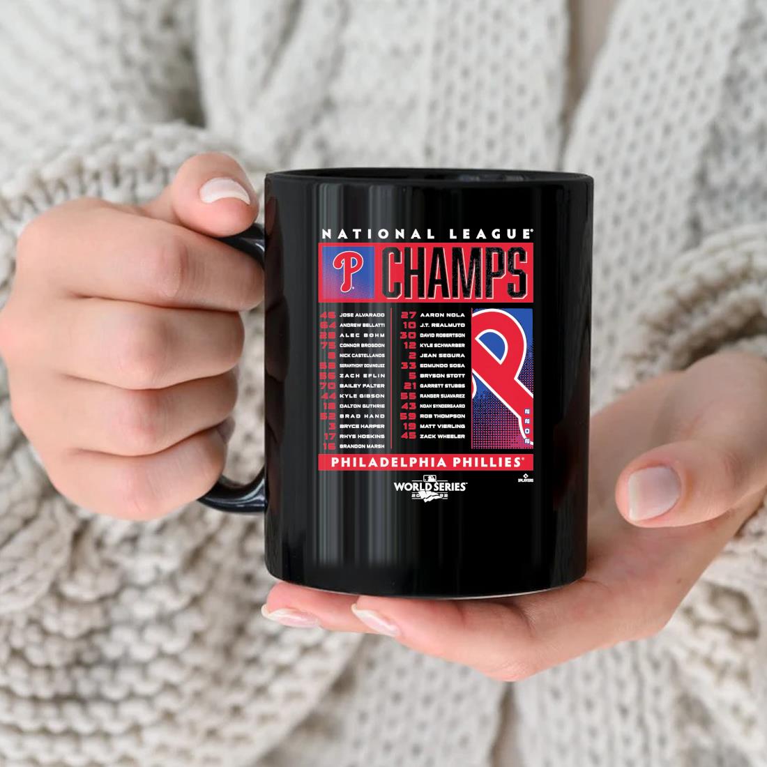 Philadelphia Phillies National Champs World Series 2022 Mug