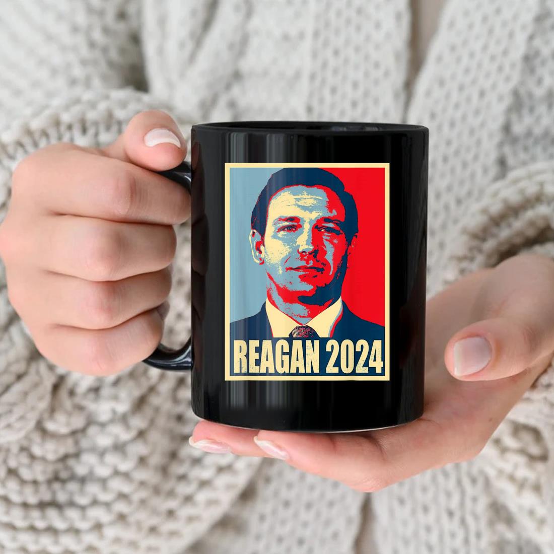 Reagan 2024 Ron Desantis 2024 President Mug, hoodie, sweater, long sleeve and tank top