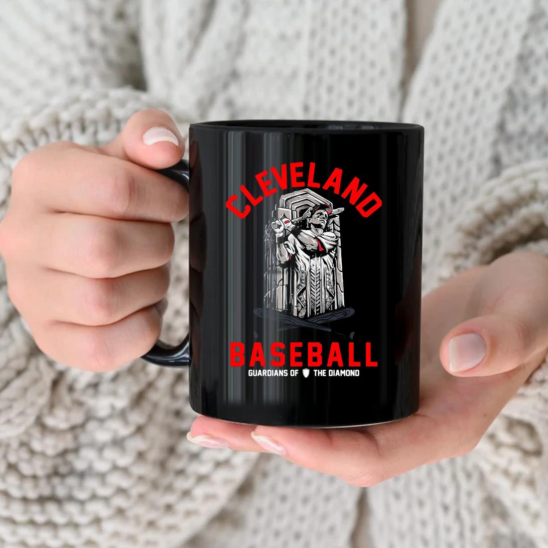 The Diamond Cleveland Guardians Baseball Mug