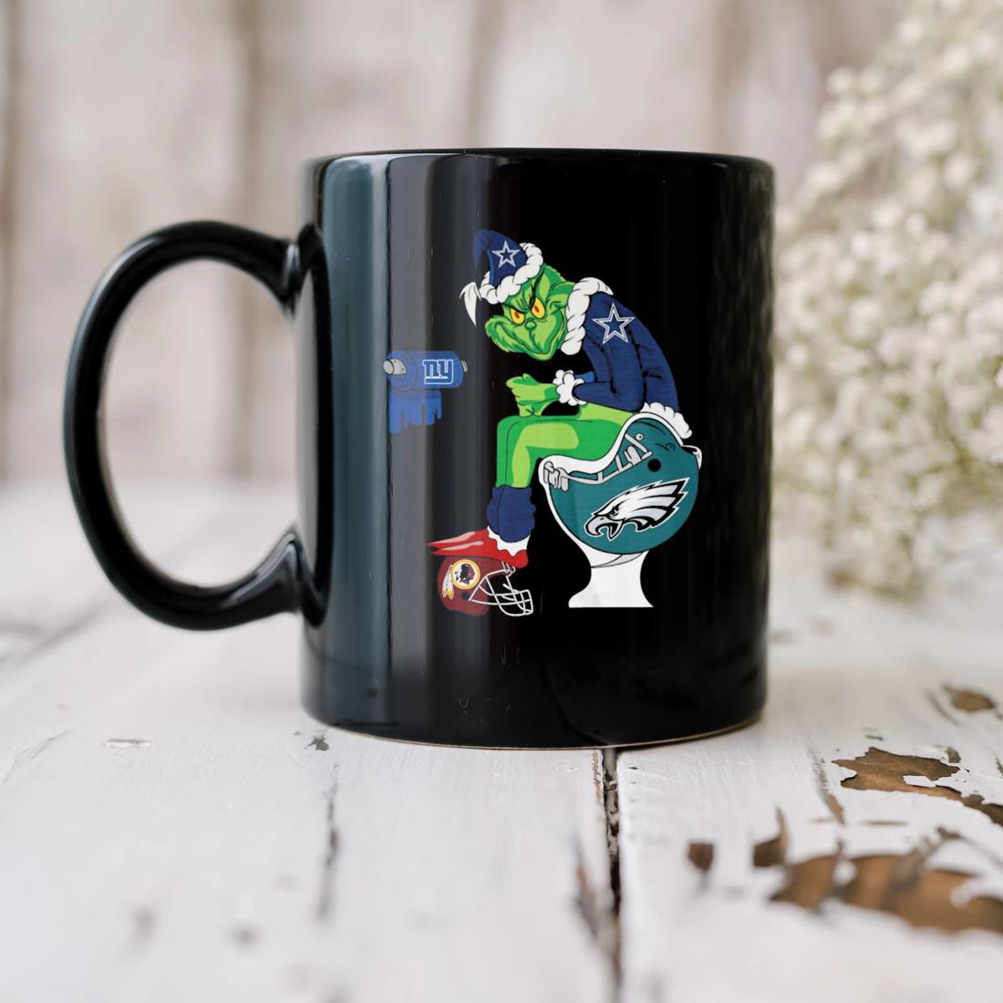 The Grinch Dallas Cowboys Toilet Paper New York Giants Christmas