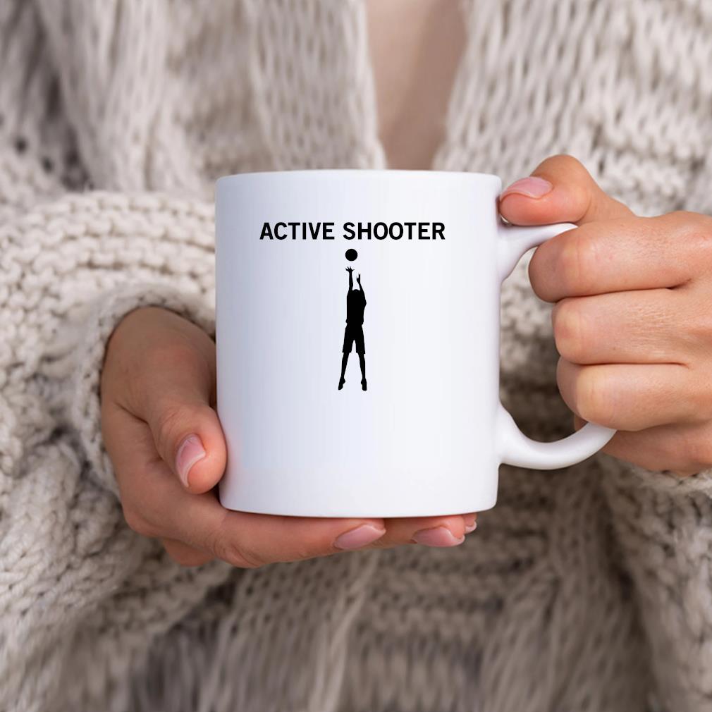 Active Shooter Basketball Lovers Mug