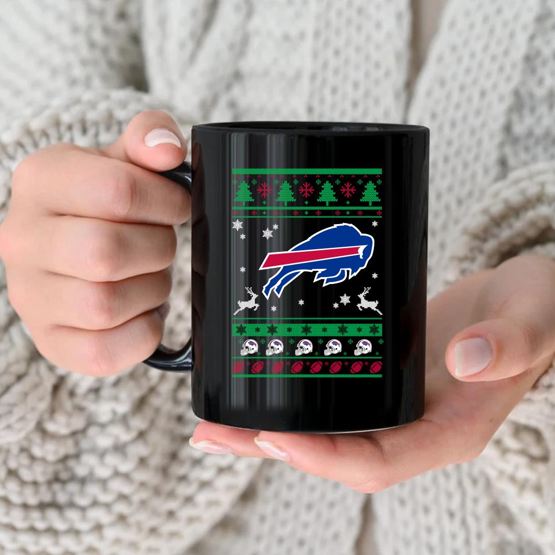 Buffalo Bills Nfl Ugly Christmas 2022 Mug