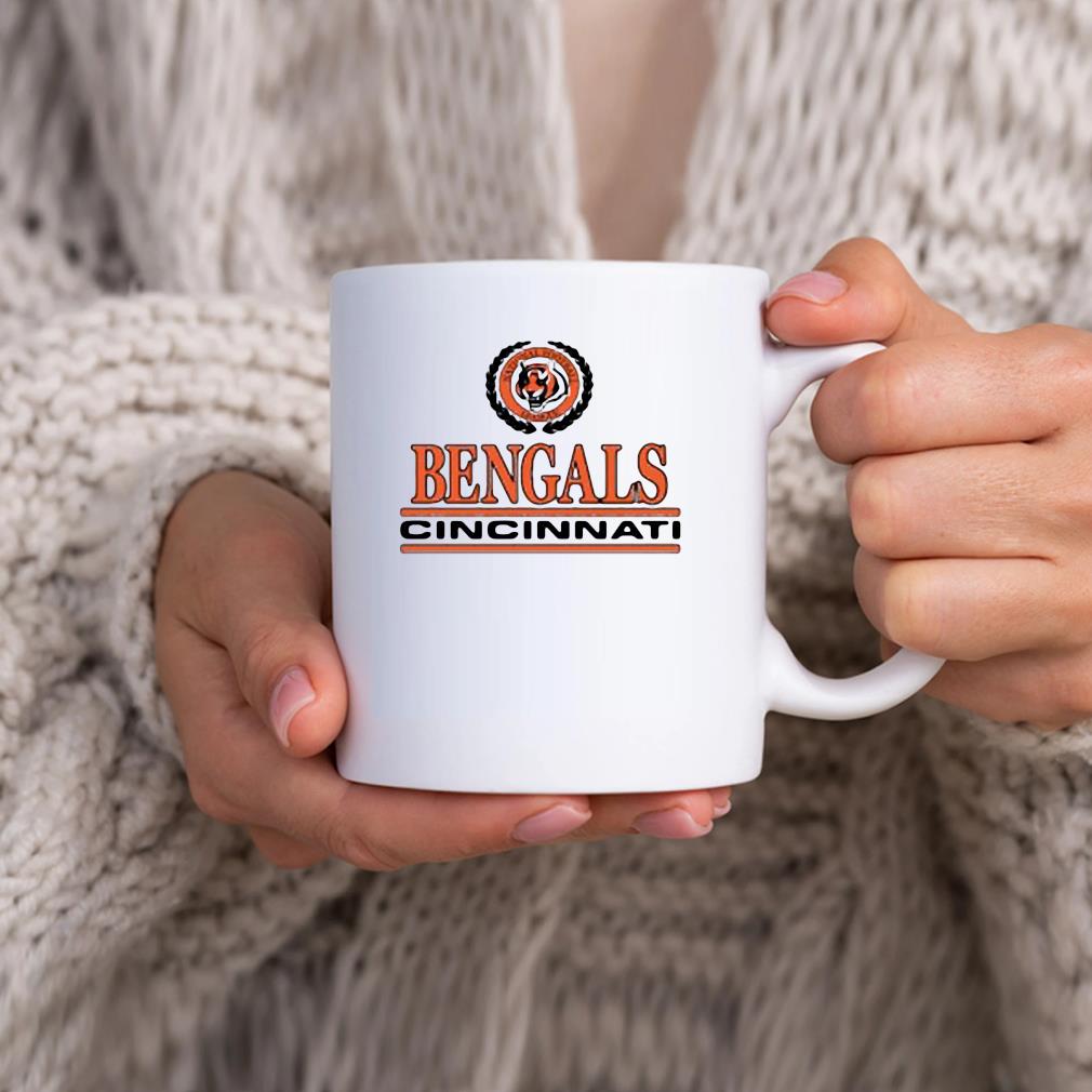 Cincinnati Bengals Crest Nfl Mug