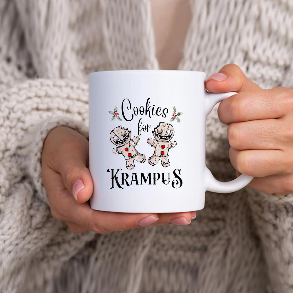 Creepy Gingerbread Cookies For Krampus Christmas Mug