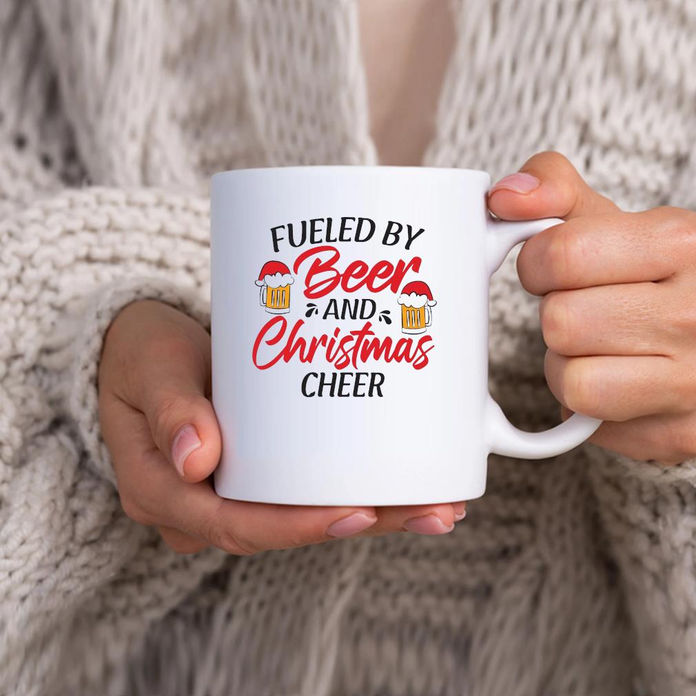 Fueled By Beer And Christmas Cheer Mug