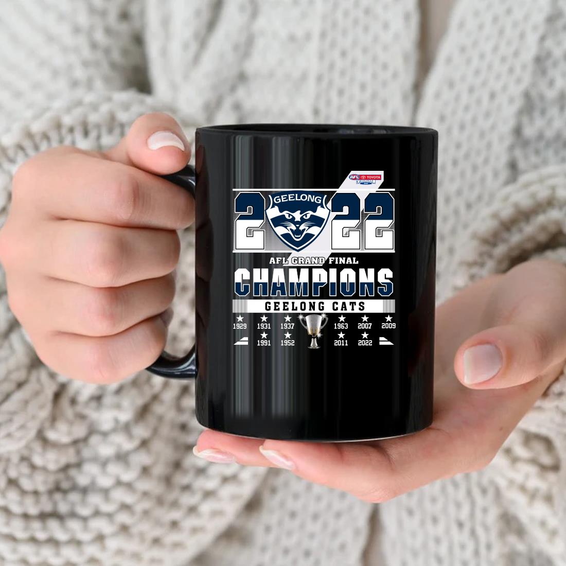 Geelong Cats Afl Grand Final Champions 2022 Mug