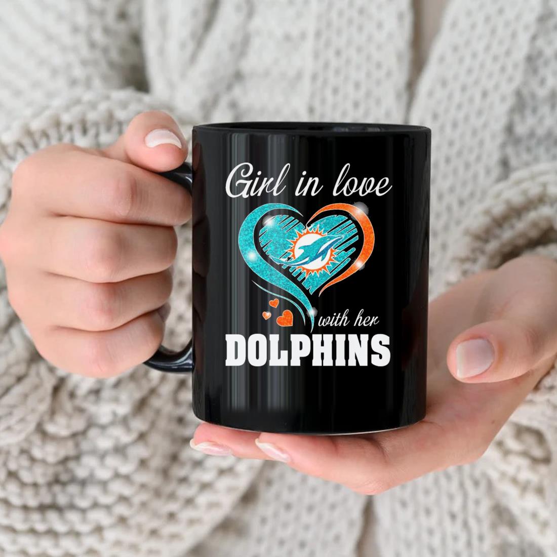 Get In Love With Her Miami Dolphins Mug