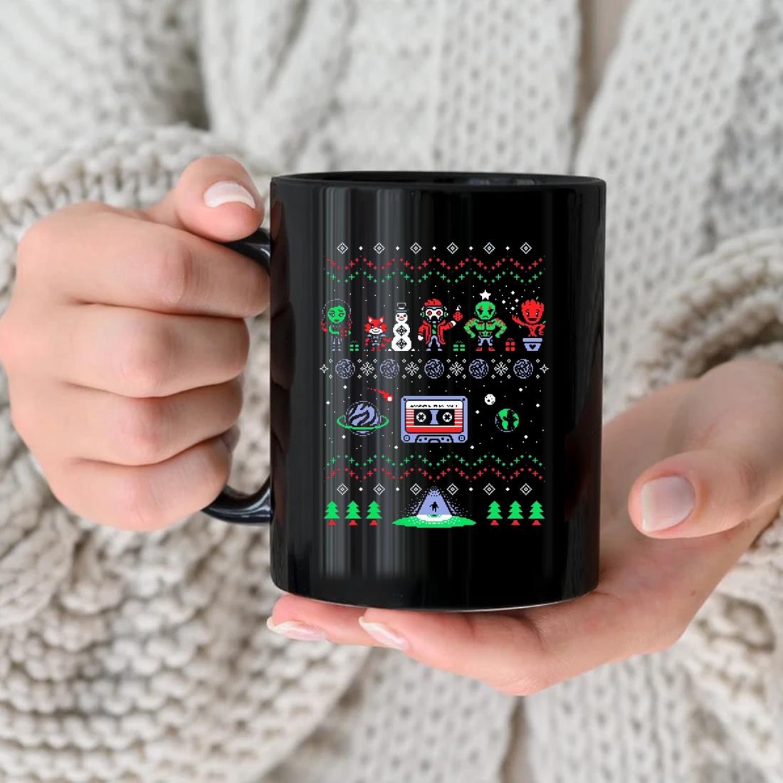 Guardians Of The Galaxy Ugly Christmas Mug