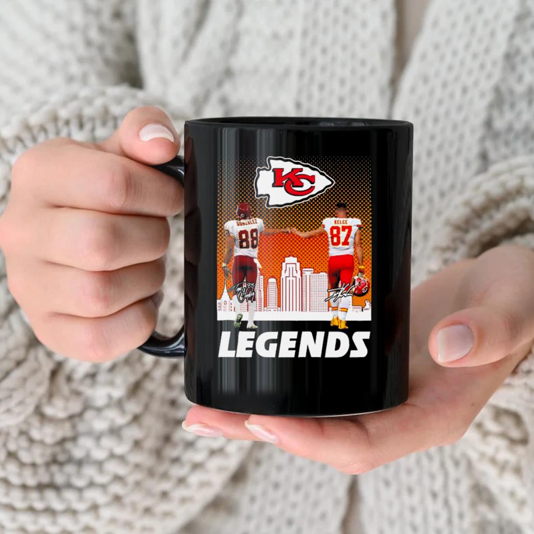 Legends Tony Gonzalez and Travis Kelce Kansas City Chiefs signatures shirt,  hoodie, sweater, long sleeve and tank top