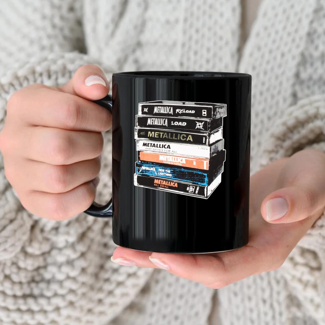 Metallica Cassette Tape Mug