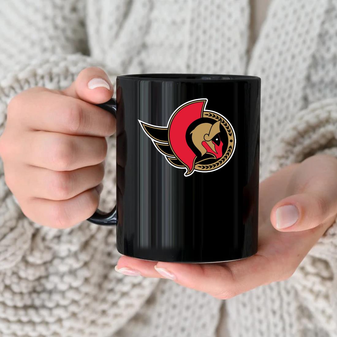 Nhl Ottawa Senator Deadpool Logo Mug