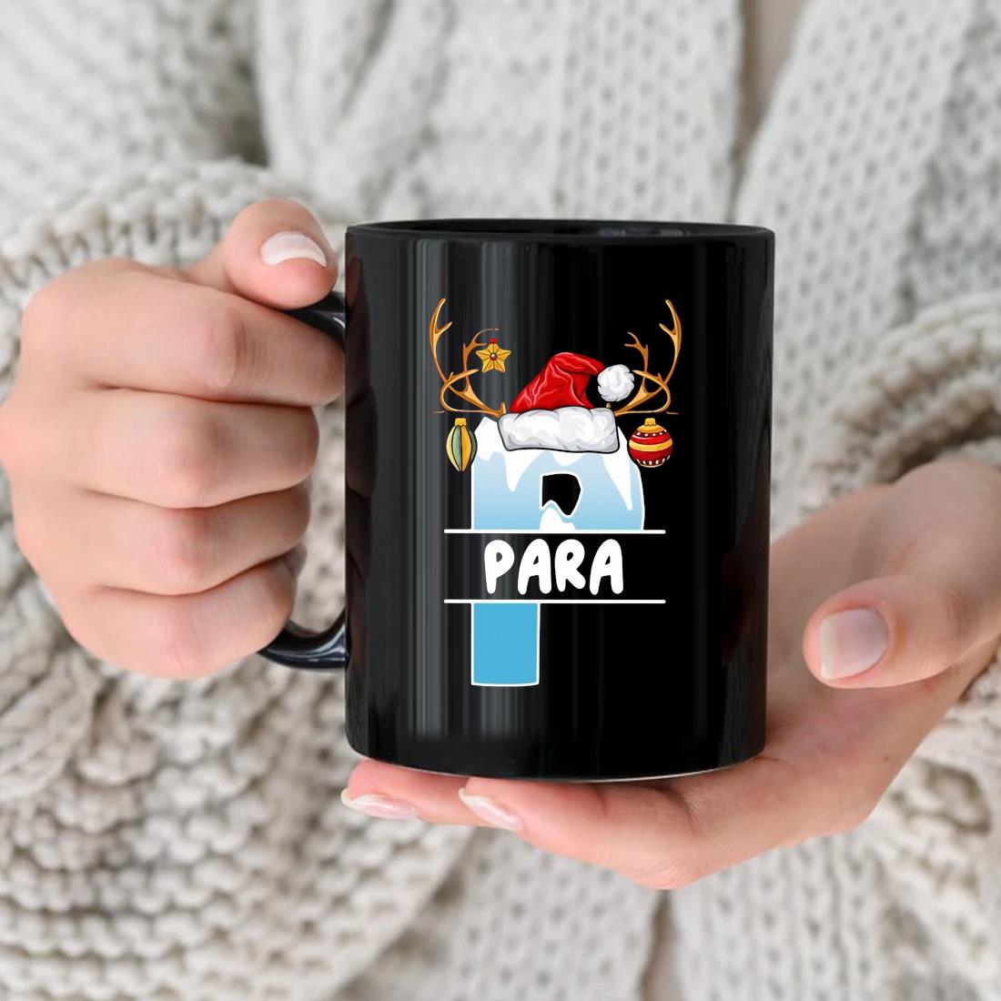 Paraprofessional Para Hat Christmas Mug