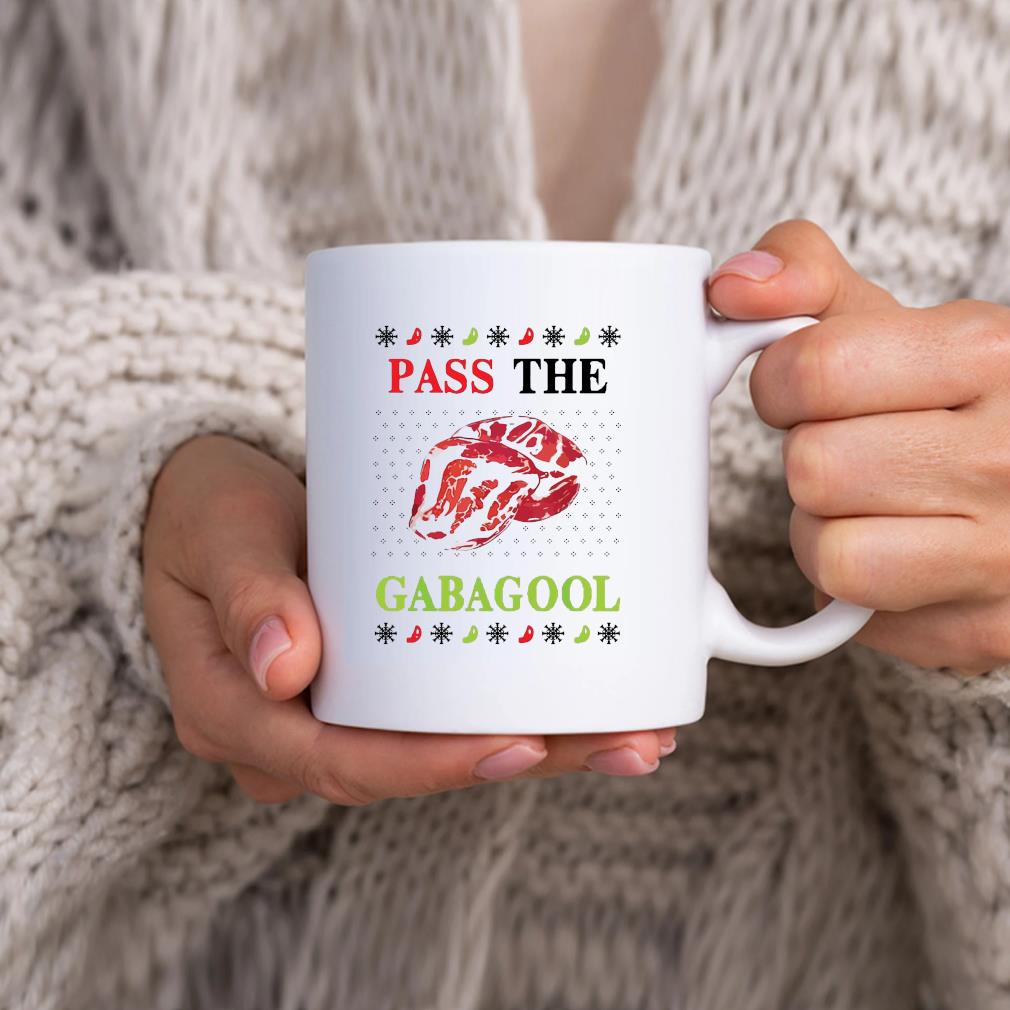 Pass The Gabagool Christmas Mug
