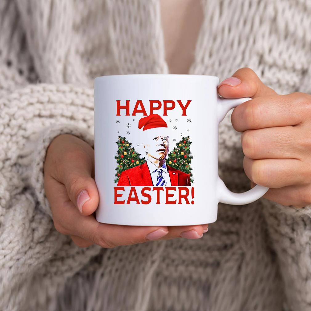 Santa Biden Happy Easter Merry Christmas 2022 Mug
