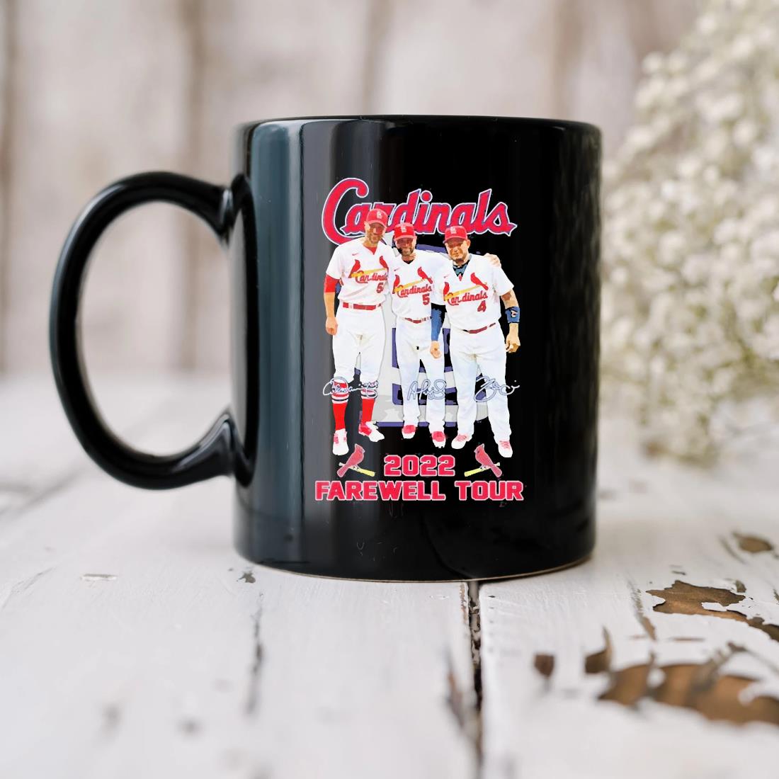 Farewell Tour Signatures 2022 Cardinals The Final Ride Mug