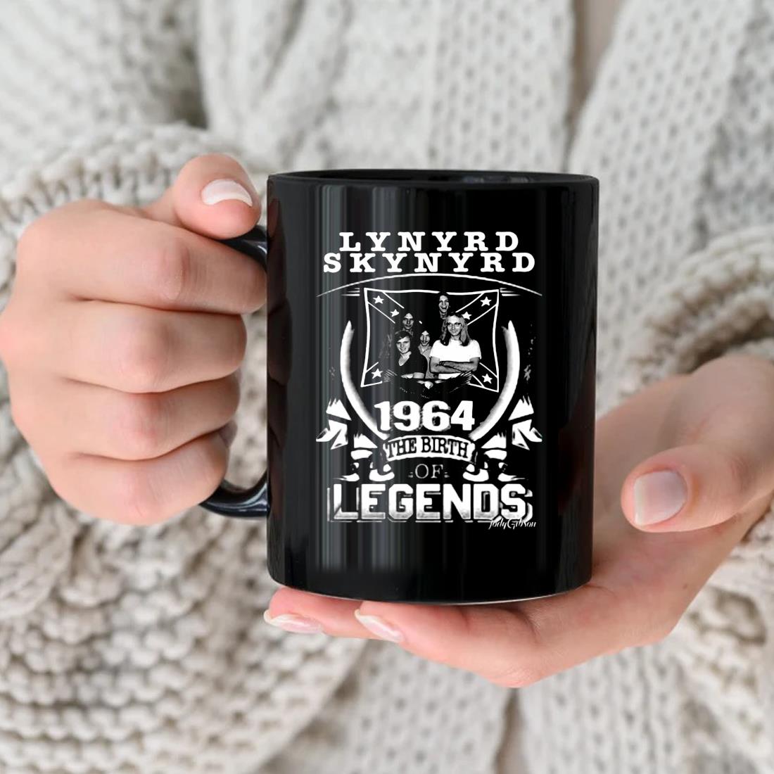 1964 The Birth Legend Lynyrd Skynyrd Vintage Mug