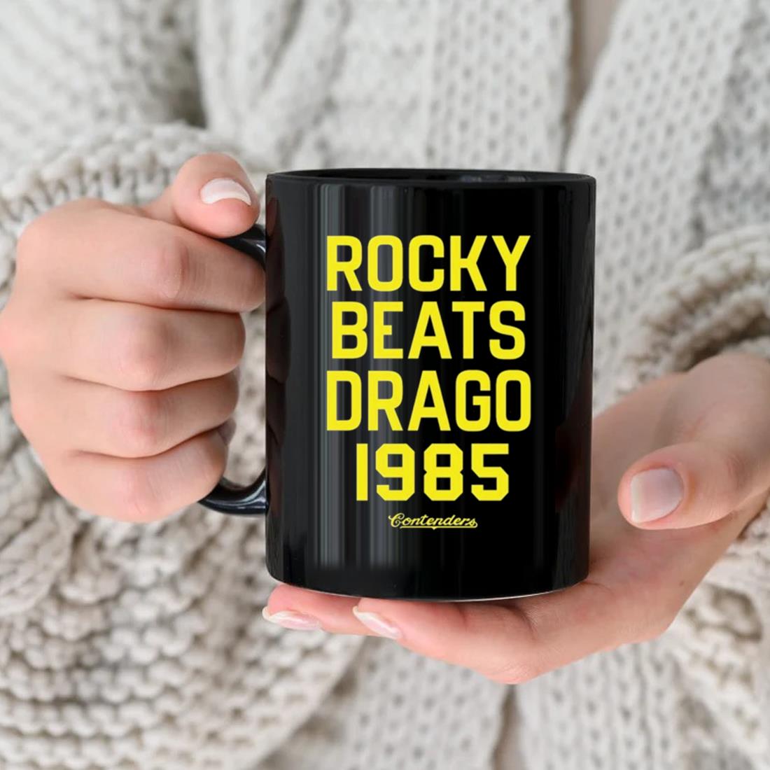 1985 Rocky Beats Drago Mug