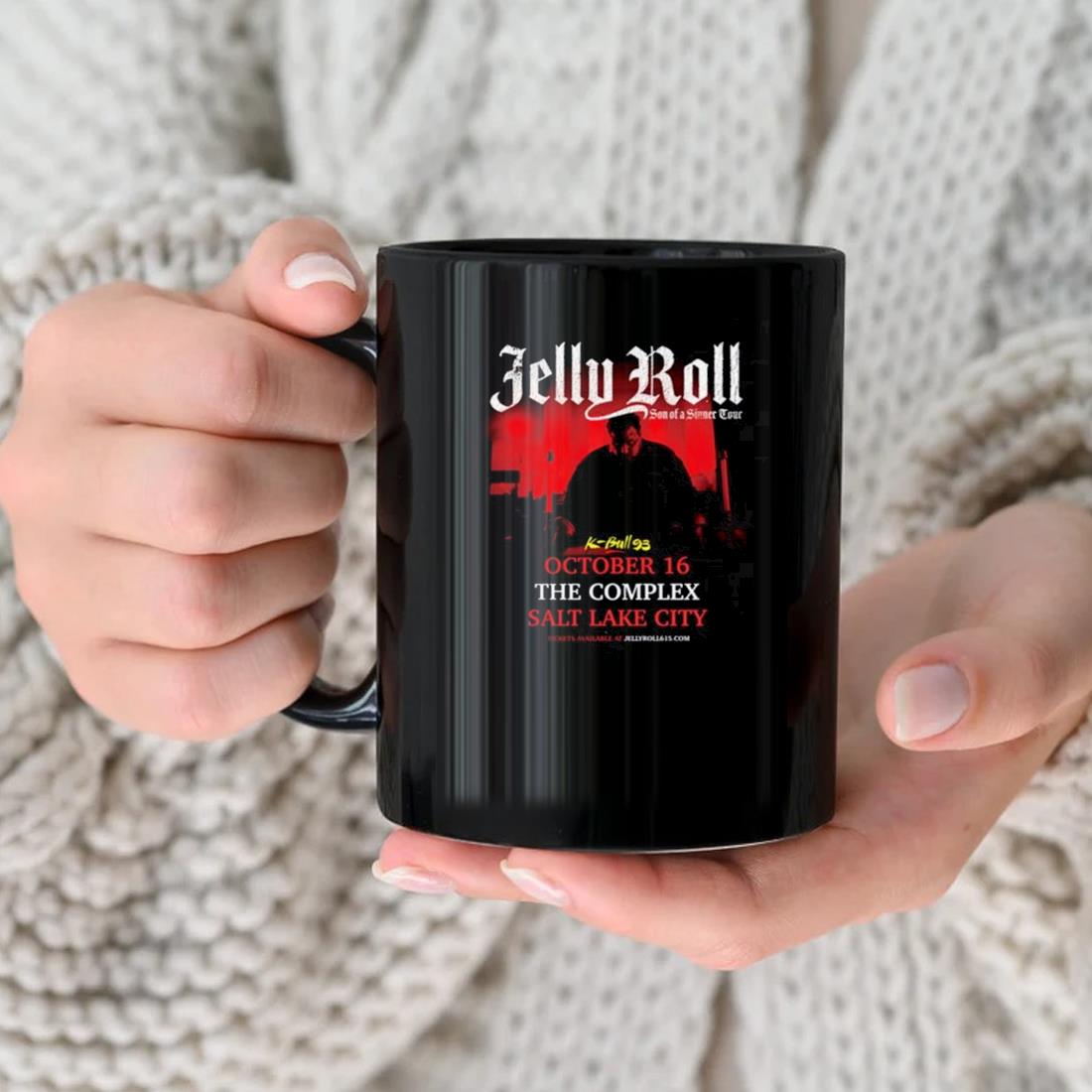 2022 Tour Roll Salt Lake City Jelly Roll Mug