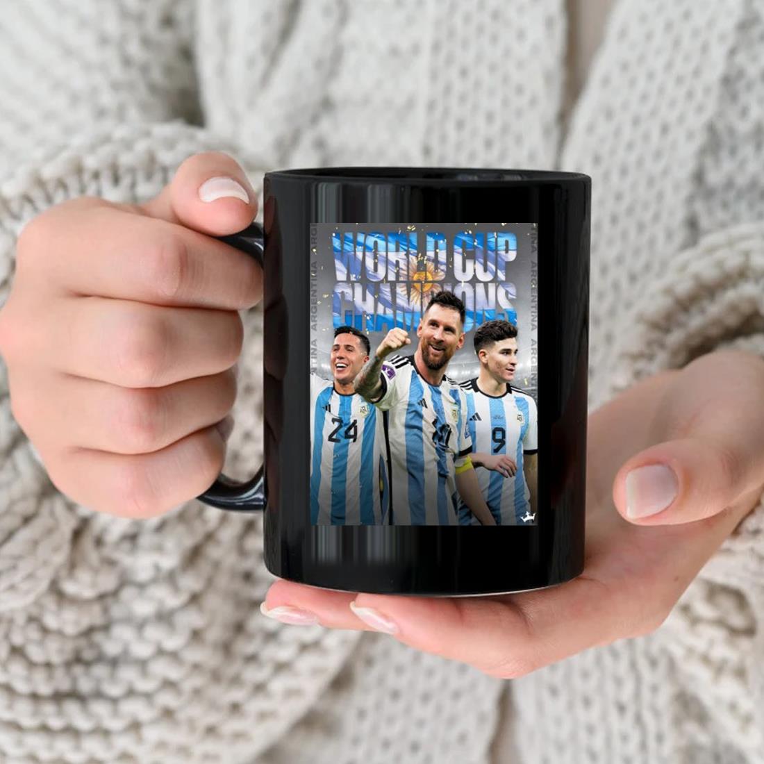 Argentina Are World Cup Champions 2022 Argentina Mug