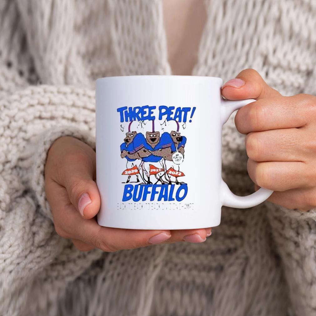 Buffalo Three Peat Back To Back Eastern Division Champions Mug