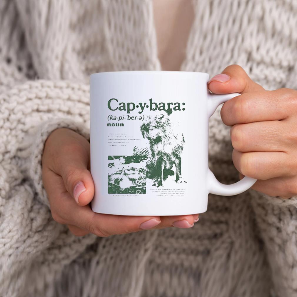 Capybara Defined Mug