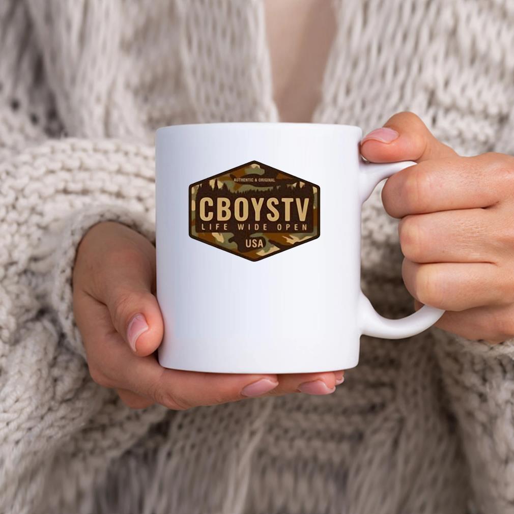 Cboystv Life Wide Open Usa 2022 Mug