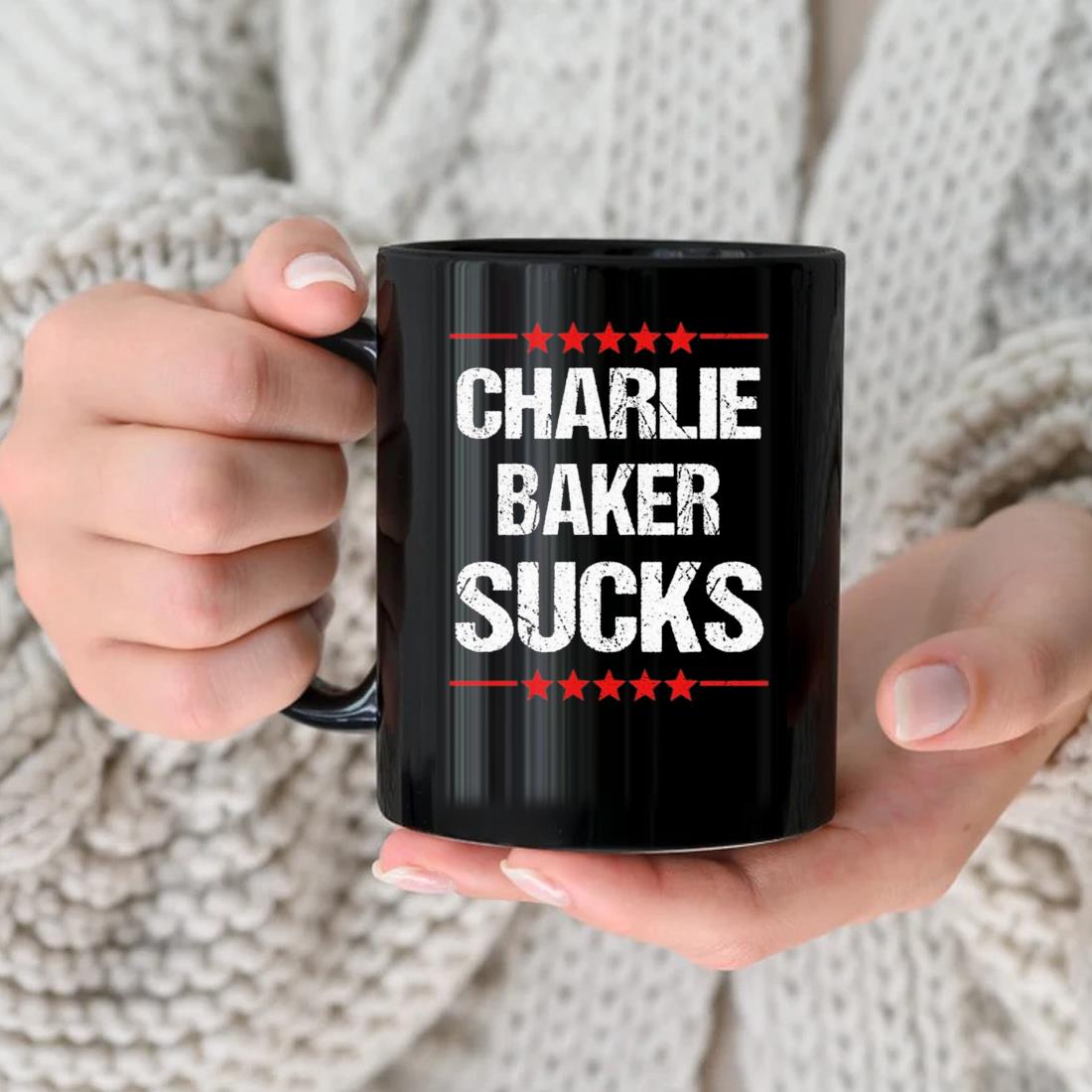 Charlie Baker Sucks Mug