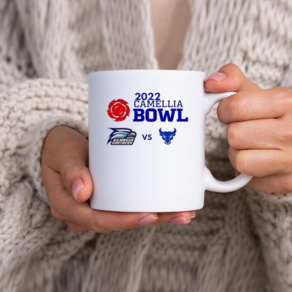 Georgia Southern Eagles Vs Buffalo Bulls 2022 Camellia Bowl Apparel Mug