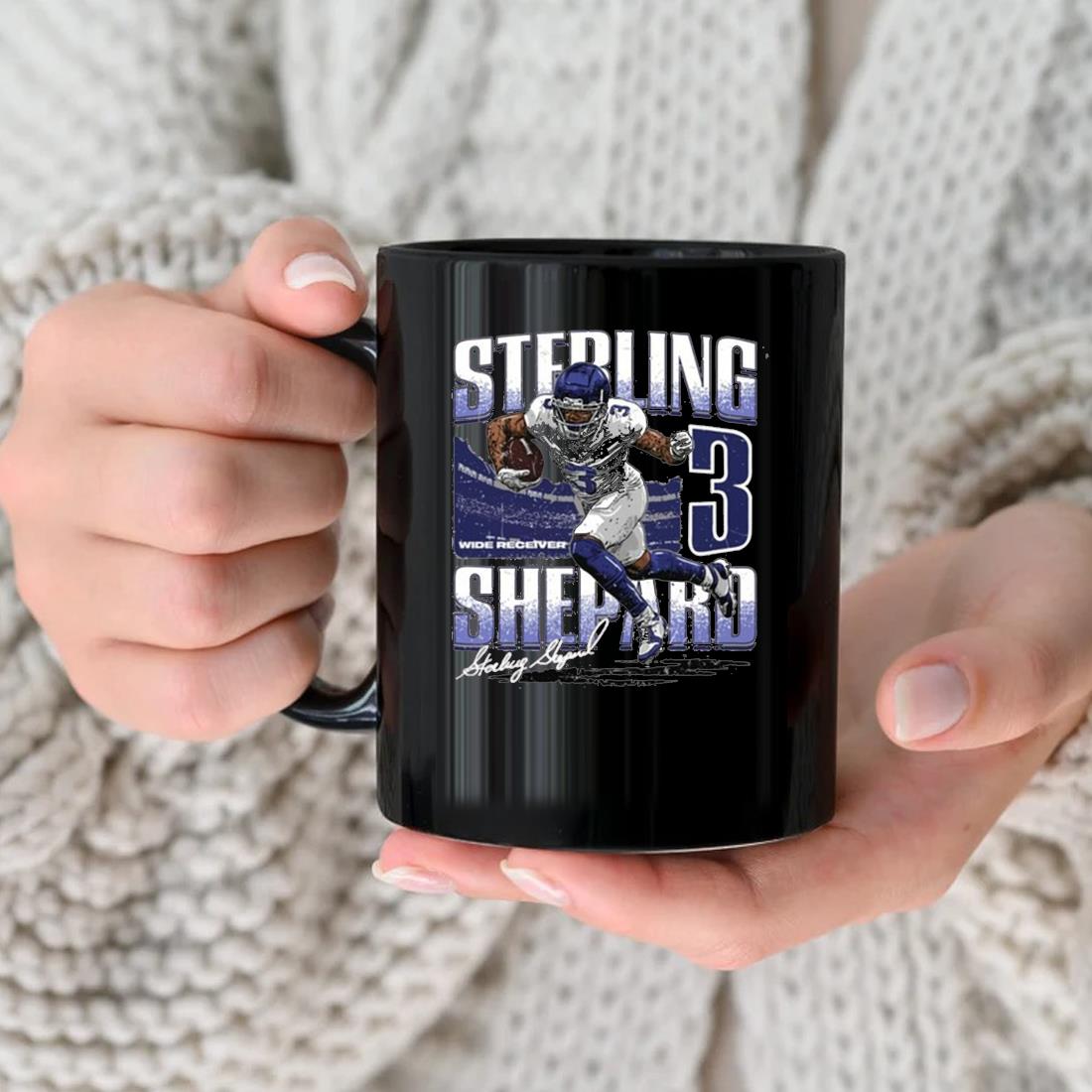 Giants Sterling Shepard Signature Mug