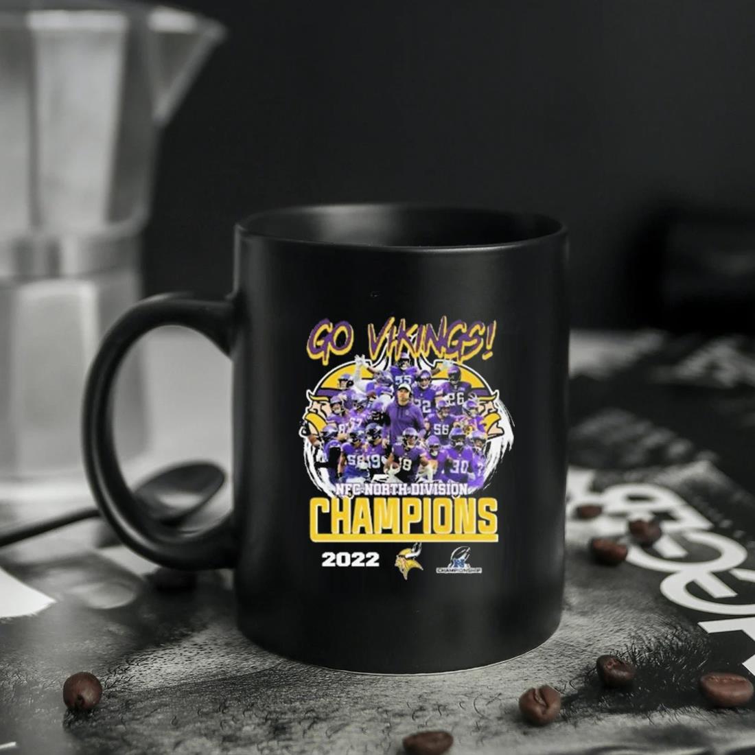 Minnesota Vikings Go Vikings 2022 NFC North Division Champions shirt,  hoodie, sweater, long sleeve and tank top