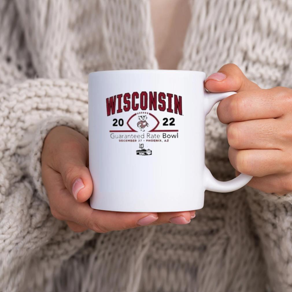 Guaranteed Rate Bowl December 27 2022 Wisconsin Badgers Logo Mug