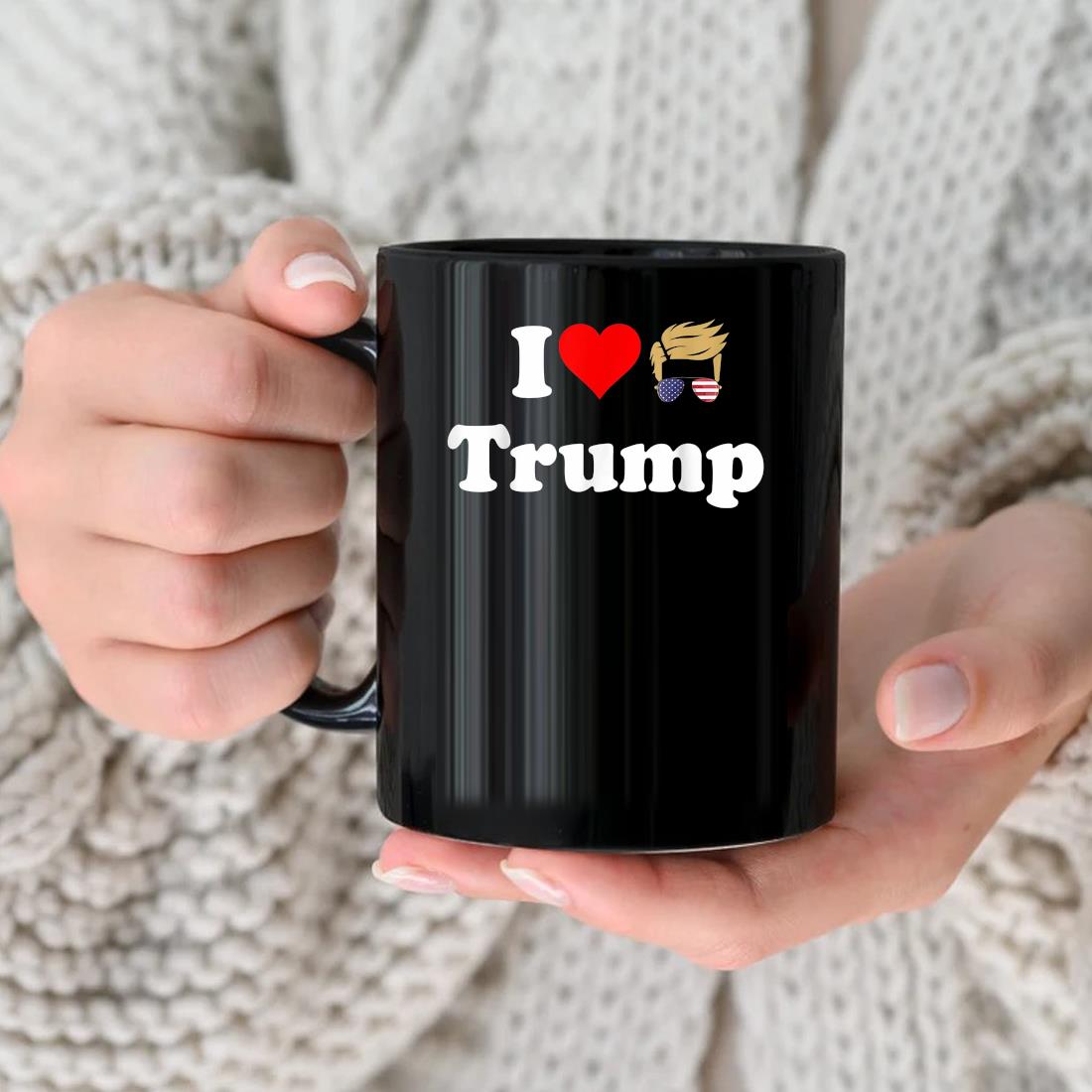 I Love Trump Support Trump 2024 Mug
